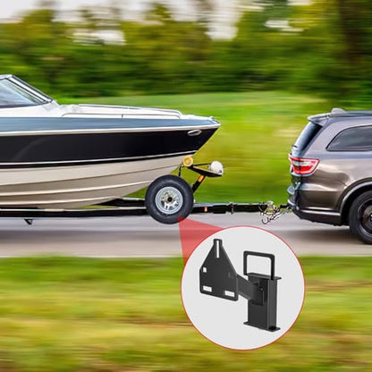 Nilight Spare Tire Carrier Mount Stake Pocket Boat 3-Nuts Trailer Bracket - color: 3-Nuts Trailer Bracket