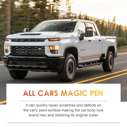 3Pack Weatherproof Magic Car Scratch Removal Pen,Auto Paint Repair Brush Kit,Car Paint Scratch Remover Pen,Easy to Use for All Car Colors & Surfaces