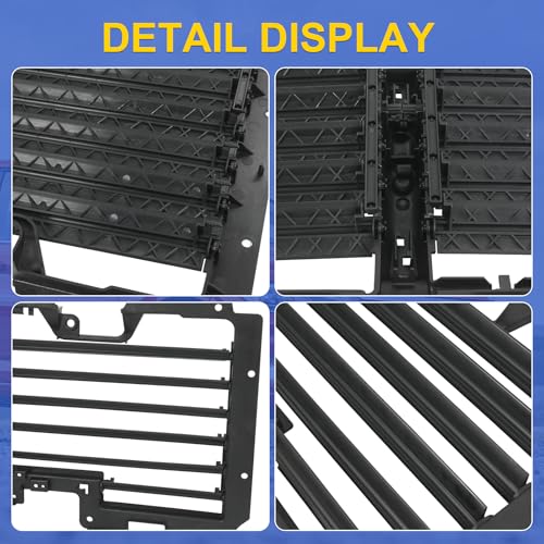 Active Grille Shutter Compatible with 2015-2020 Chevrolet Suburban Tahoe - size: w/o Motor