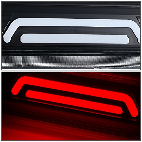 DNA MOTORING 3BL-COLO15-3D-LED-BK Black Housing 3D LED Third Tail Brake Light [Compatible with 15-18 Colorado/Canyon] - color: Black