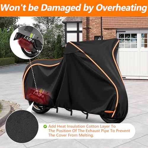 Motorcycle Cover for Vespa GTV, GTS (Super 300cc HPE,Sport, TECH 300cc HPE) - size: for Vespa GT