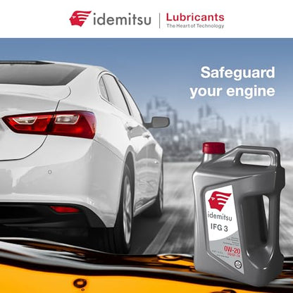 Idemitsu IFG3 0W-20 SP/GF-7A Full Synthetic Motor Oil – 5 Quart - size: 5 Quart, style: 1 Pack