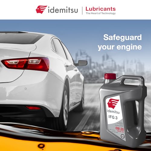 Idemitsu IFG3 0W-20 SP/GF-7A Full Synthetic Motor Oil – 5 Qt, Case of 4 - size: 5 Quart, style: 4 Pack