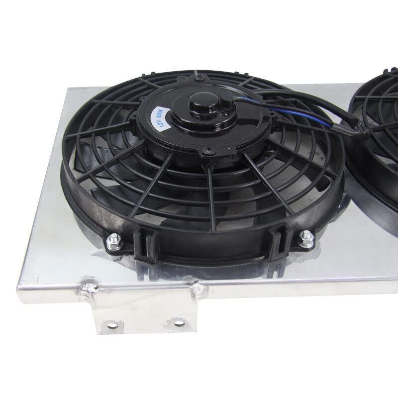 Aluminum Radiator Shroud Fan Compatible with 1991-2001 Jeep Cherokee XJ 4.0L