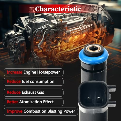 FJ867 Fuel Injector Replace#04861238AB 822-11172-8PCS - size: FJ867(8PC)