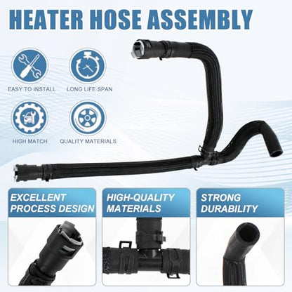 Heater Hose Compatible with Ford Expedition Lincoln Navigator 2007-2010