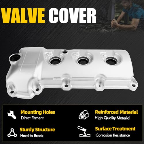 Engine Valve Cover Right Side Compatible with 2007-2012 Ford Edge Flex Fusion Taurus X Lincoln MKS MKT MKX MKZ Mercury Milan Sable 3.5L V6 Replace 7T4Z6582F - size: Right side