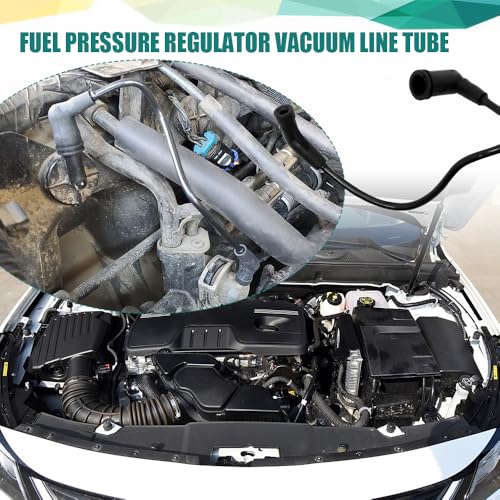Fuel Pressure Regulator Vacuum Line Tube, Fuel Injection Pressure Regulator, Car Accessories for GMC Sierra for Chevy Silverado Suburban Tahoe Yukon 4.8 5.3 6.0 1999-2005 Replaces OEM#17113556