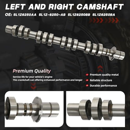 Camshaft Rocker Arms Lifters Timing Chain Kit For Ford Lincoln 5.4L 04-12