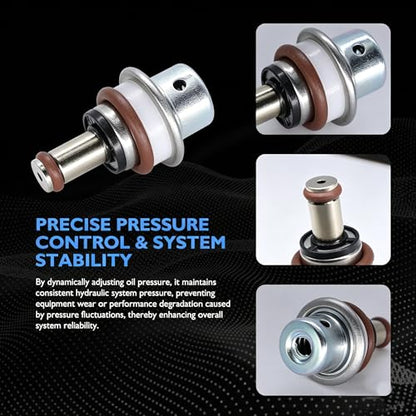 HiSport PR4080 Fuel Pressure Regulator Honda Odyssey Civic Acura TL - size: HSFPRR4080