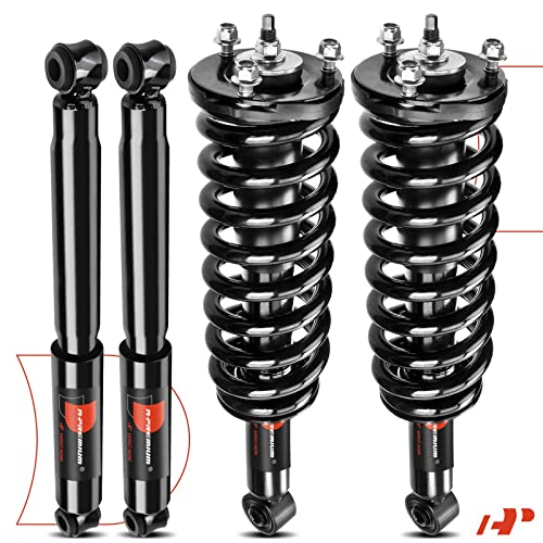 A-Premium Front Complete Struts with Coil Springs and Rear Shock Absorbers - style: 4WD; Front and Rear