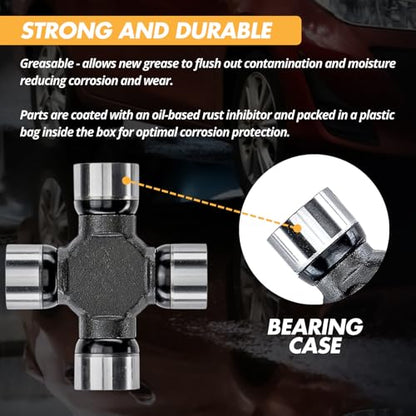 U Joint Universal Joints Replacement fits Toyota Highlander 3.3L AWD
