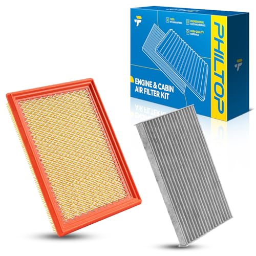 PHILTOP Engine & Cabin Air Filter for Nissan Sentra, Juke