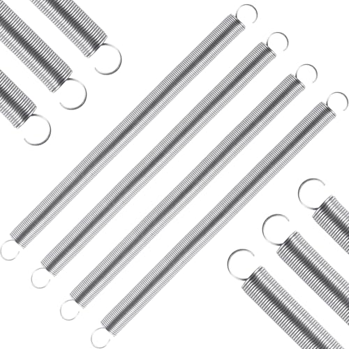 4pcs Extension Springs,0.03"x0.4"x6.5" 304 Stainless Steel - size: 0.03"x0.4"x6.5"