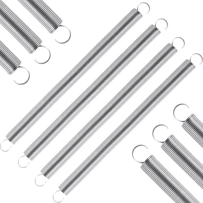 4pcs Extension Springs,0.03"x0.4"x6.5" 304 Stainless Steel - size: 0.03"x0.4"x6.5"