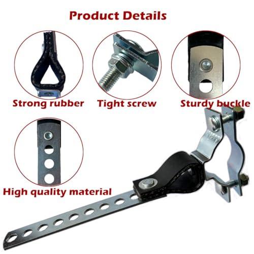 2Pcs RV Generator Exhaust Hanger Fitting Exhaust Tail Pipe 1-1/4" to 1-3/4"