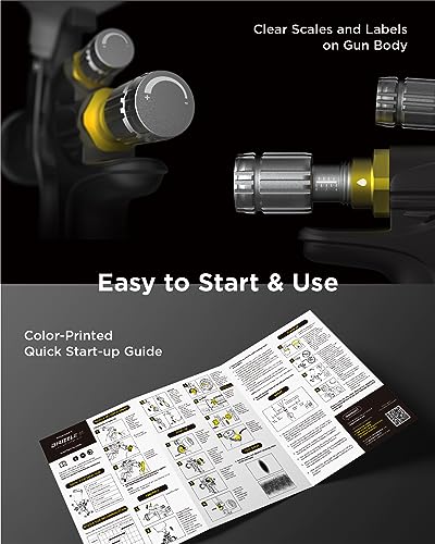 InoKraft D1 LVLP Air Spray Gun Basic Kit - size: LVLP Spray Gun Basic Kit