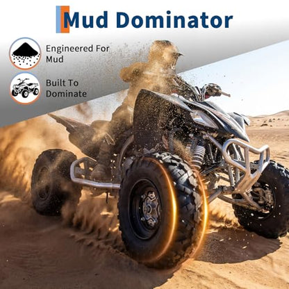 27x11x14 ATV UTV Tires, 27 11 14 All-Terrain Tires,A102, 27x11-14 UTV ATV Tire for Off-Road, Mud, Dirt, Sand, Street Trail, 6PR Tubeless,2 Pack - size: 27X11-14, style: Pattern D