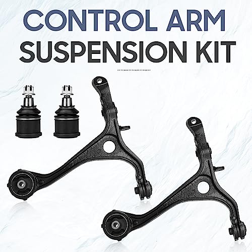 K640289 K640290 Front Lower Control Arm and Ball Joint Assembly Fit for 2003-2007 Honda Accord 2004-2008 Acura TSX -4pc Set