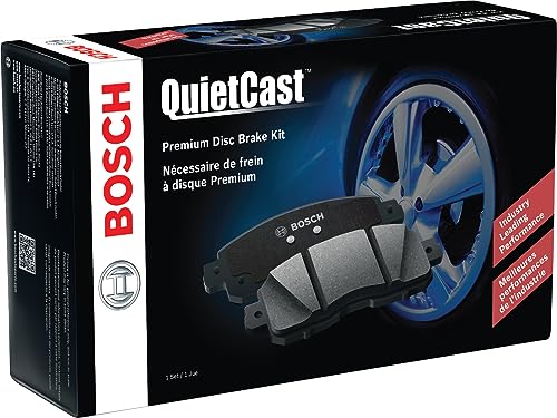 BOSCH BC1630 QuietCast Premium Ceramic Disc Brake Pad Set - Rear