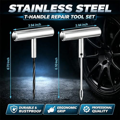 Auto Stainless Steel Solid T-Handle Set