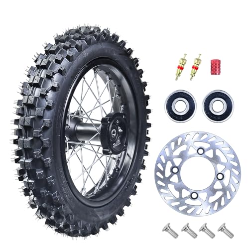 60/100-12 2.75-12 inch Mini Dirt Bike Front Wheel Assembly