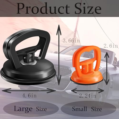 Car Dent Puller Repair Kit,Powerful Car Suction Cup Dent Puller Kit Handle Lifter,Car Dent Removal Kit,Car Dent Remover Tools for Auto Body Dents Remove,Glass,Screen,Tiles Lifting Objects Moving (C) - color: C