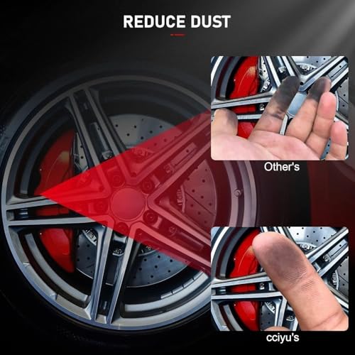 cciyu D828 Brake Pads w/Hardware Rear Disc Brake Pad Set - size: Rear[D828]
