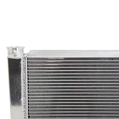 Aluminum Performance Racing Radiator Fits Chevy 27.5" 2 Row Double Pass Universal
