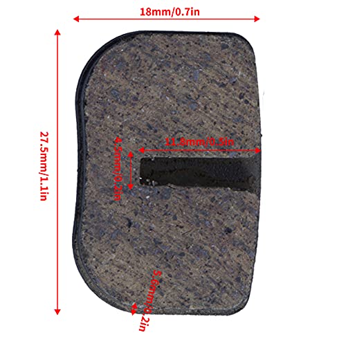Rear Disc Brake Caliper with Brake Pads Compatible with Predator 212 Moto MM-B80 80CC 2.5HP MM-B105 Motovox MBX10 MBX11 MBX12 Mini Dirt Bike Classic 47cc 49cc Pocket Bike Stand Up Goped Scooter