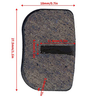 Rear Disc Brake Caliper with Brake Pads Compatible with Predator 212 Moto MM-B80 80CC 2.5HP MM-B105 Motovox MBX10 MBX11 MBX12 Mini Dirt Bike Classic 47cc 49cc Pocket Bike Stand Up Goped Scooter