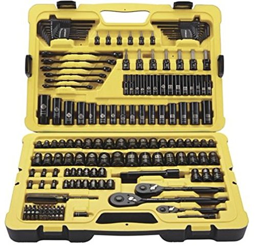 STANLEY 183 Piece Black Chrome Socket Set