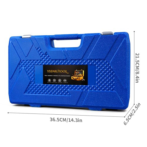 11PC Compression Tester, Automotive Engine Compression Tester Adapter Kit, Engine Cylinder Leak Down Compression Test Motor Pressure Gauge with M10 M12 M14 M16 M18 (All Vehicles)