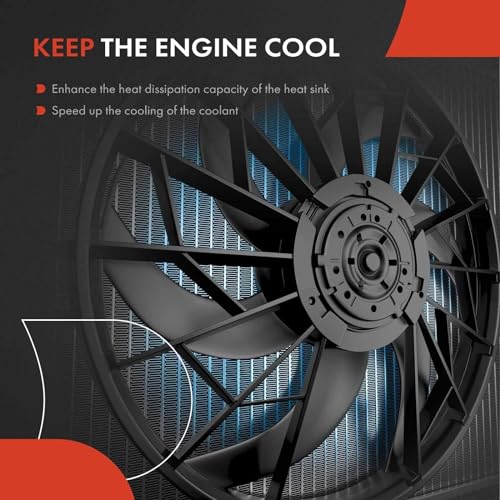 A-Premium Engine Radiator Cooling Fan Assembly