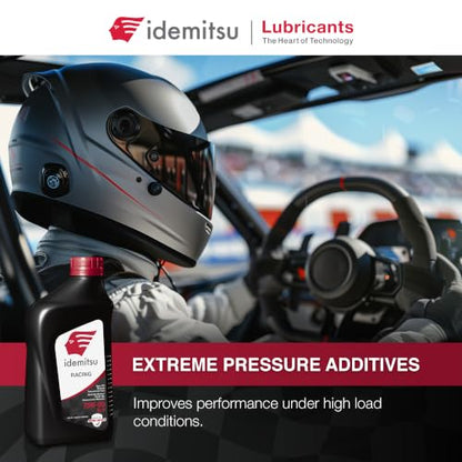 Idemitsu Full Synthetic Racing 75W-90 Gear Oil – 1 Qt, Case of 12 - size: 1 Quart, Case of 12