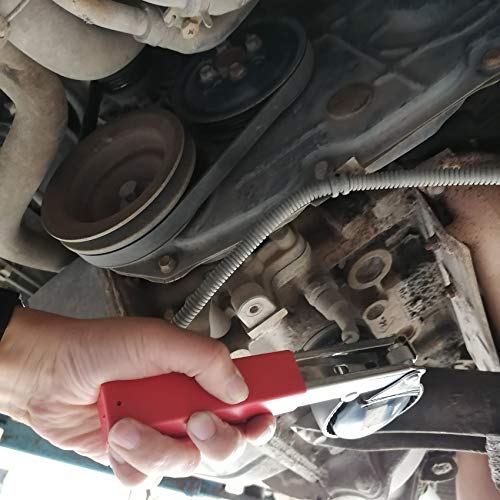 Auto Oil Filter Wrench Multi-Purpose Adjustable Filter Removal Wrench High Strength Repair Steel Plate Belt for Car Repair Tools