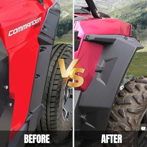 A & UTV PRO XXL Front Fender Flares for RZR XP 1000, Wider Extended Full Mud Flaps Guard for 2014-2023 Polaris RZR XP 1000/Turbo/S 1000/900/900 S 2 or 4 Seater,Replace # 2881985 - size: for Polaris RZR XP 1000 2014-2023