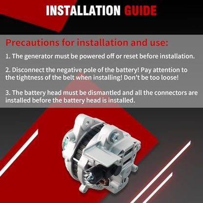 Alternator 11176N - size: 11176N