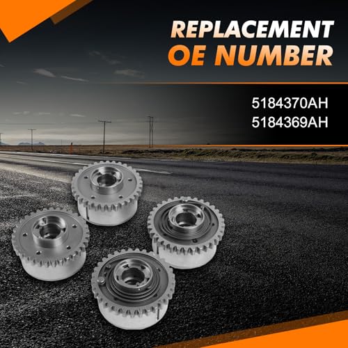 5184369AH 5184370AH Camshaft Adjuster Timing Sprocket VVT Gear for Dodge - color: 5184369AH