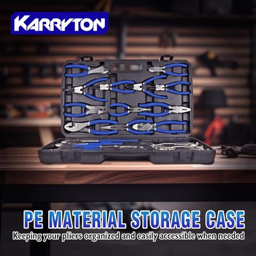 20-Piece Pliers Set with Black Carry Case
