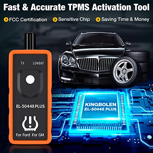 KINGBOLEN EL-50448 Plus TPMS Relearn Tool for Ford GM