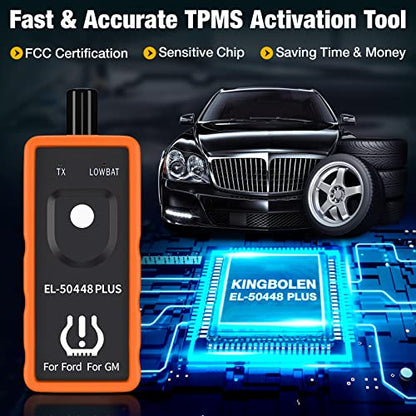 KINGBOLEN EL-50448 Plus TPMS Relearn Tool for Ford GM
