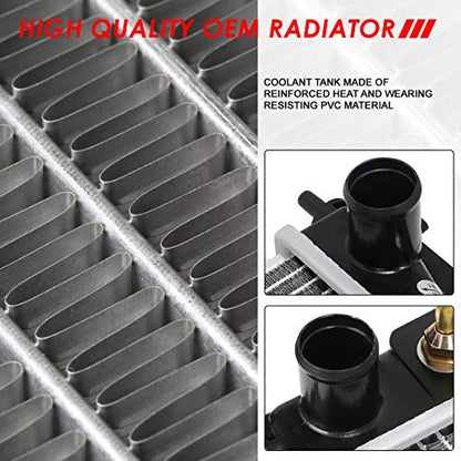 Auto Dynasty 13039 Radiator for 2009-2016 Murano Quest - style: 09-16 Nissan Murano Quest