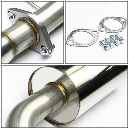 DNA MOTORING CBE-IS300-NRT Stainless Steel Cat Back Exhaust System [Compatible with 01-05 IS300 Altezza XE10] - style: 14mm Double Walled