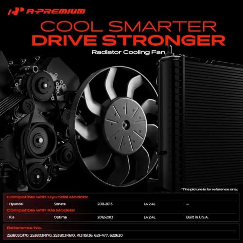 A-Premium Engine Radiator Cooling Fan Assembly