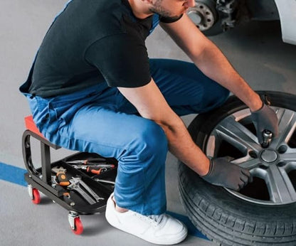 Mechanics Roller Seat, 300 LBS Capacity Rolling Creeper