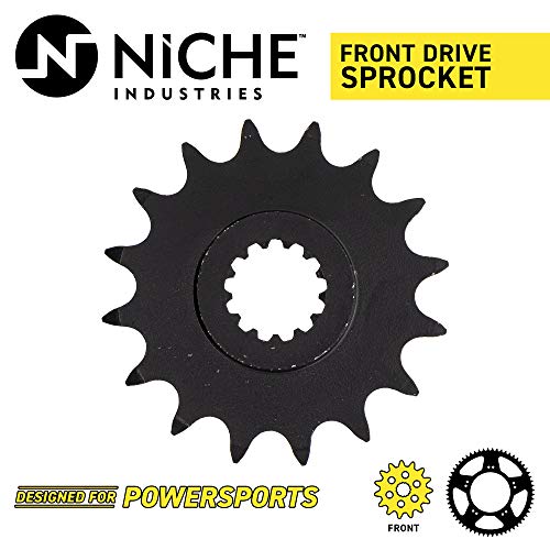 NICHE Drive Sprocket Chain Combo for Yamaha YZF-R6 YZF-R6S Front 16 Rear 48 Tooth 520V-X X-Ring 116 Links - size: X-Ring Chain