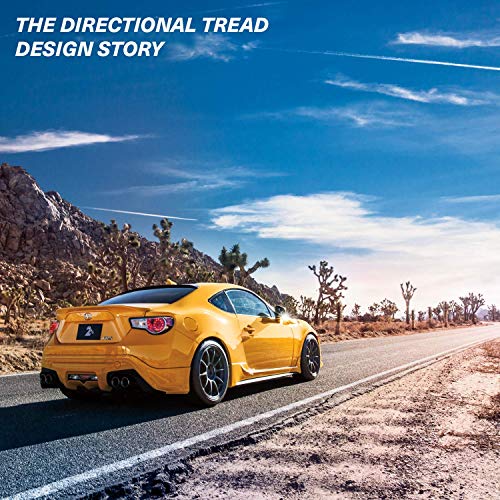 BFGoodrich G-Force Comp-2 A/S Plus All-Season Radial Car Tire for Ultra-High Performance, 245/40ZR19/XL 98Y