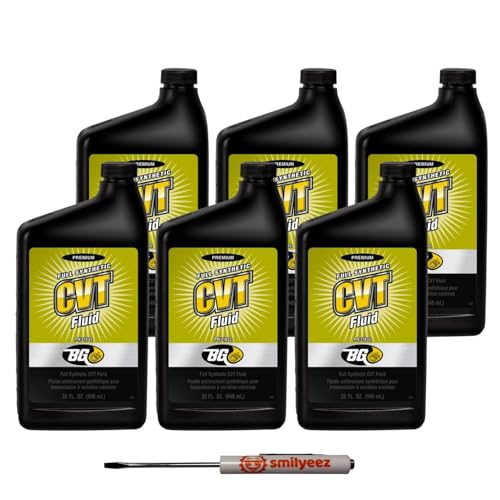 Smilyeez Listing for BG Premium Full Synthetic CVT Fluid PN 31832 (6 Bottles) with Pocket Screwdriver - size: 6 Bottles