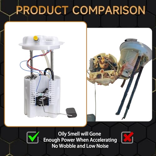 Fuel Pump Compatible With Dodge 2011-2018 Grand Caravan 2011-2016 Town & Country 2012-2015 Ram C/V 2011-2014 Volkswagen Routan V6 3.6L Replace E7272M P76743M - color: E7272M